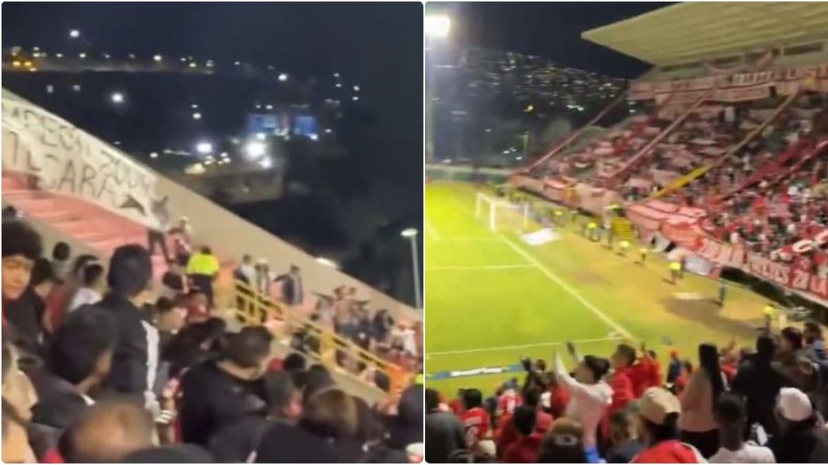 los pocos hinchas de Chicó se mofaron de los miles de América en Tunja
