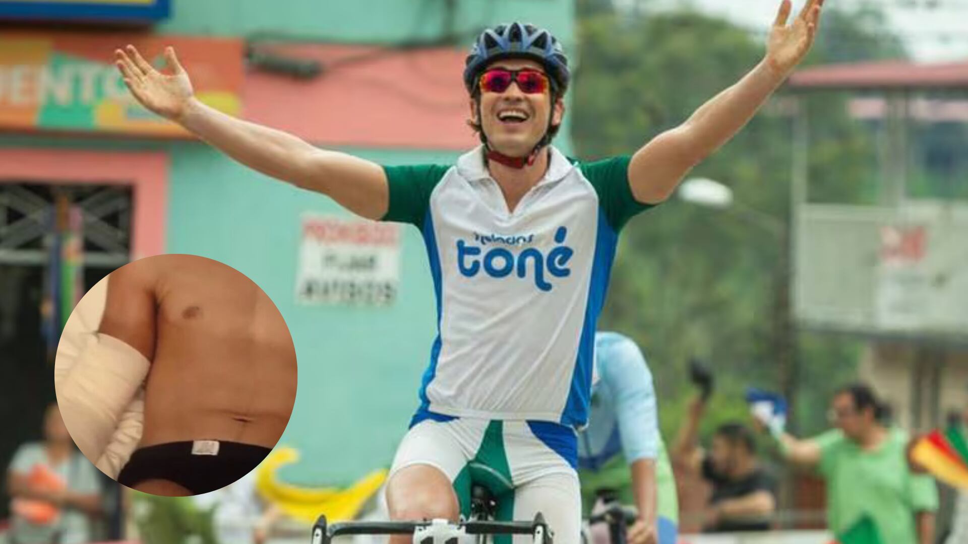 Estas son las imágenes reales del accidente de Rigoberto Urán