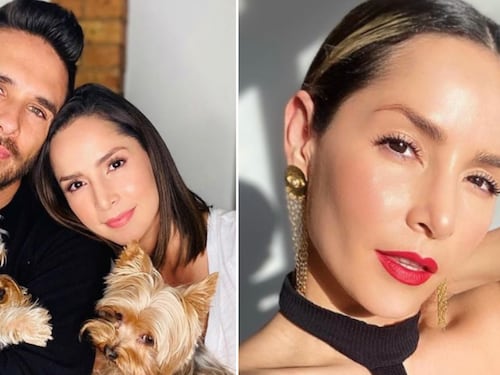 Así es como se veían Carmen Villalobos y Sebastián Caicedo al comenzar su relación y hasta la actualidad