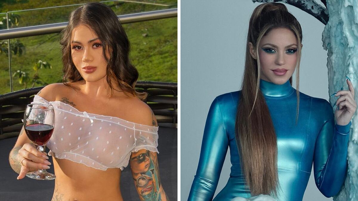 Cintia Cossio y Shakira