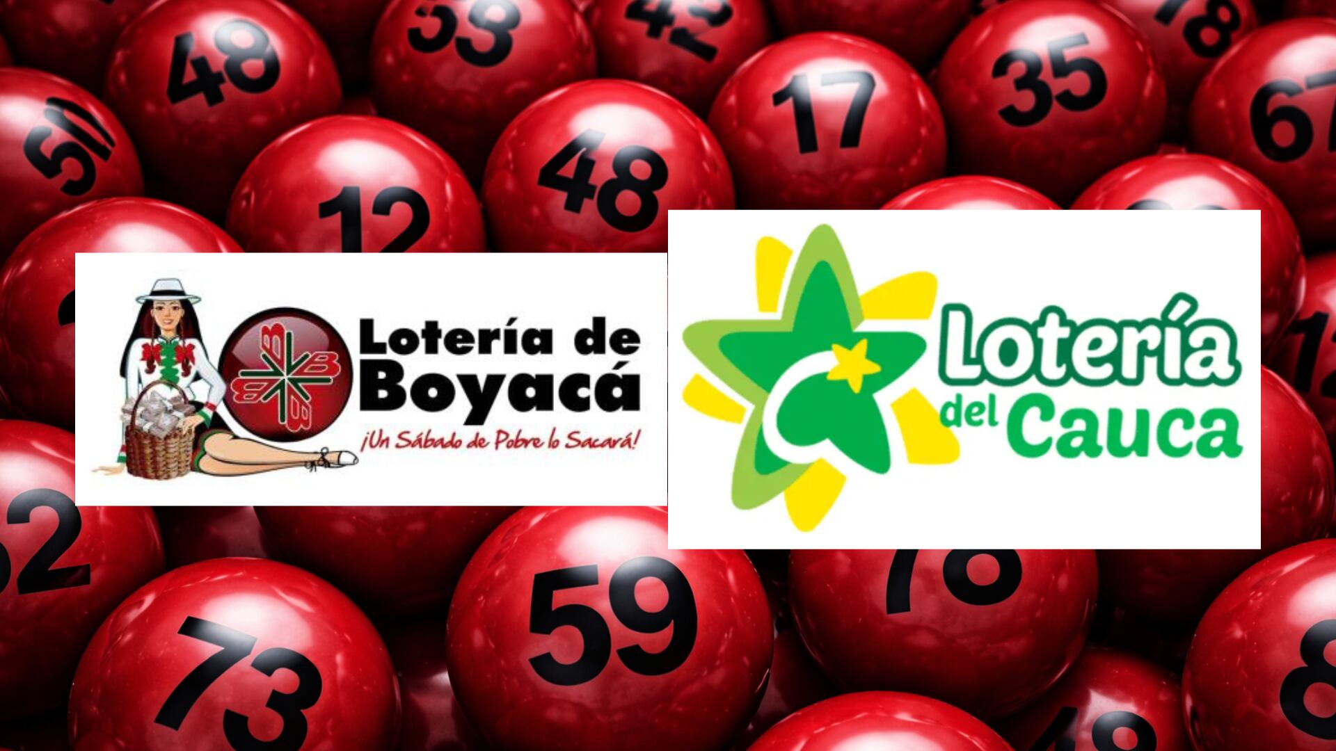 Loterías de Boyacá y Cauca: Números ganadores de los sorteos realizados el sábado 14 de febrero del 2026