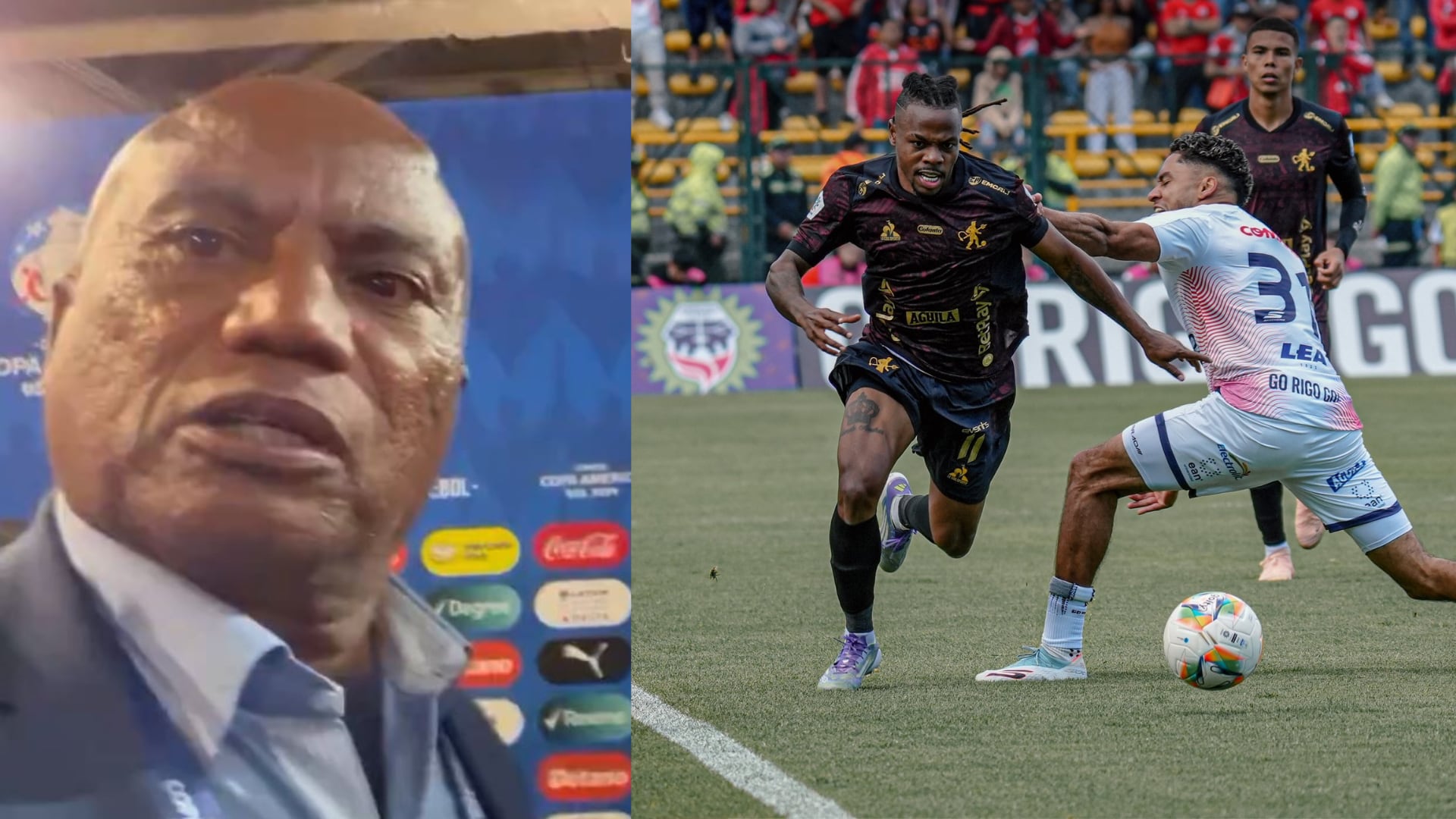 Jaime Dinas y América de Cali - Fotos: Redes sociales del periodista y del club @América @jaimedinas tomadas el 13 de septiembre del 2025