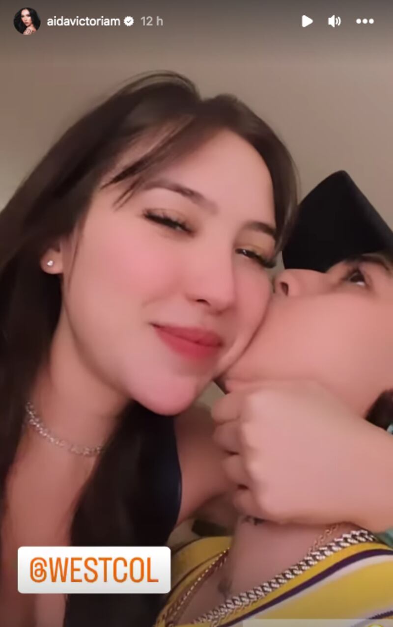 aida victoria y westcol pantallazo tomado de instagram