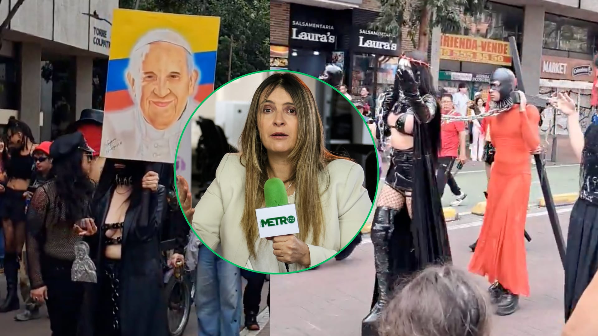 Paloma Valencia criticó a grupo ‘satánico’ que desató caos en Bogotá