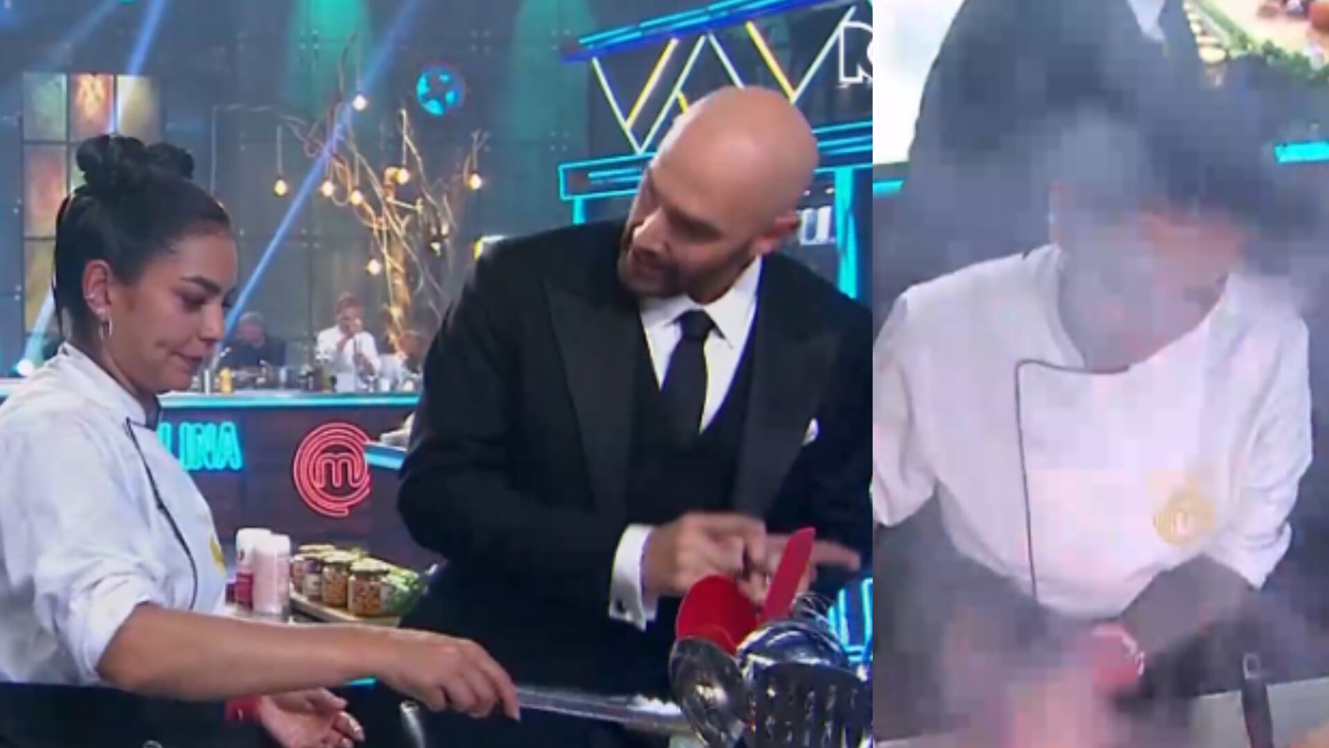 Valentina Taguado sufrió delicado incidente en la final de MasterChef