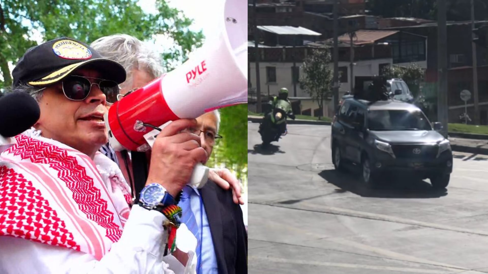 Gustavo Petro; seguidor le dijo visajoso tras perder su visa