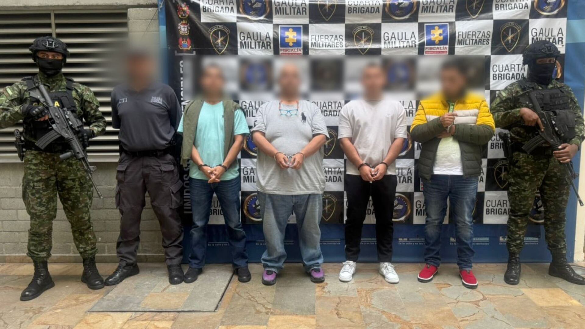 A la cárcel cuatro personas señaladas de pertenecer a las disidencias de las Farc: serían responsables de atentados en el Valle