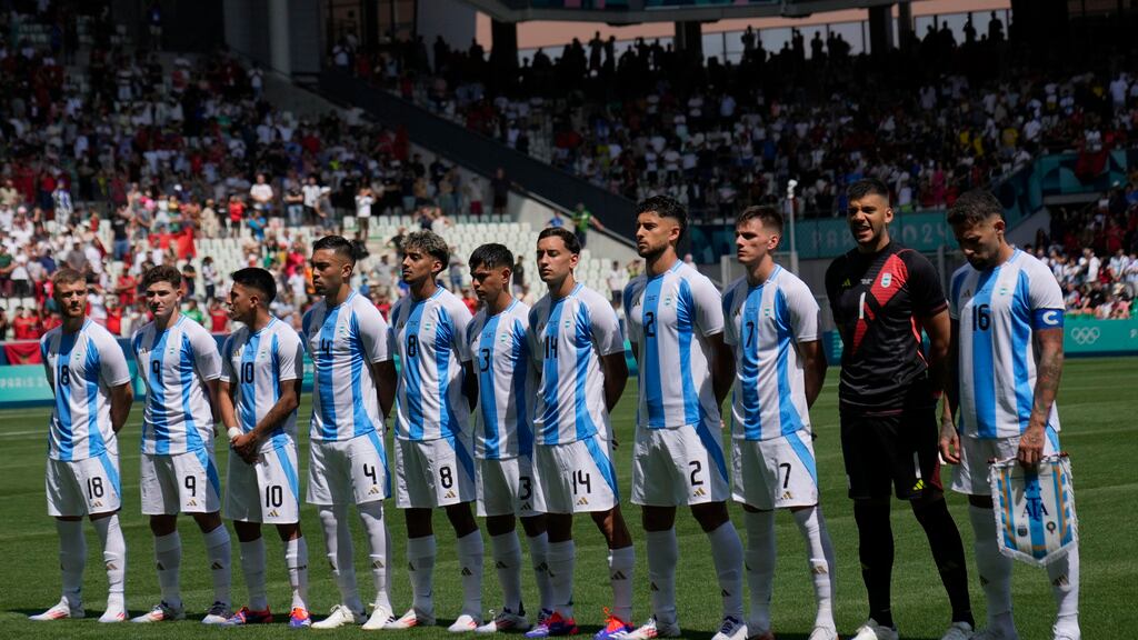 Argentina París 2024 fútbol
