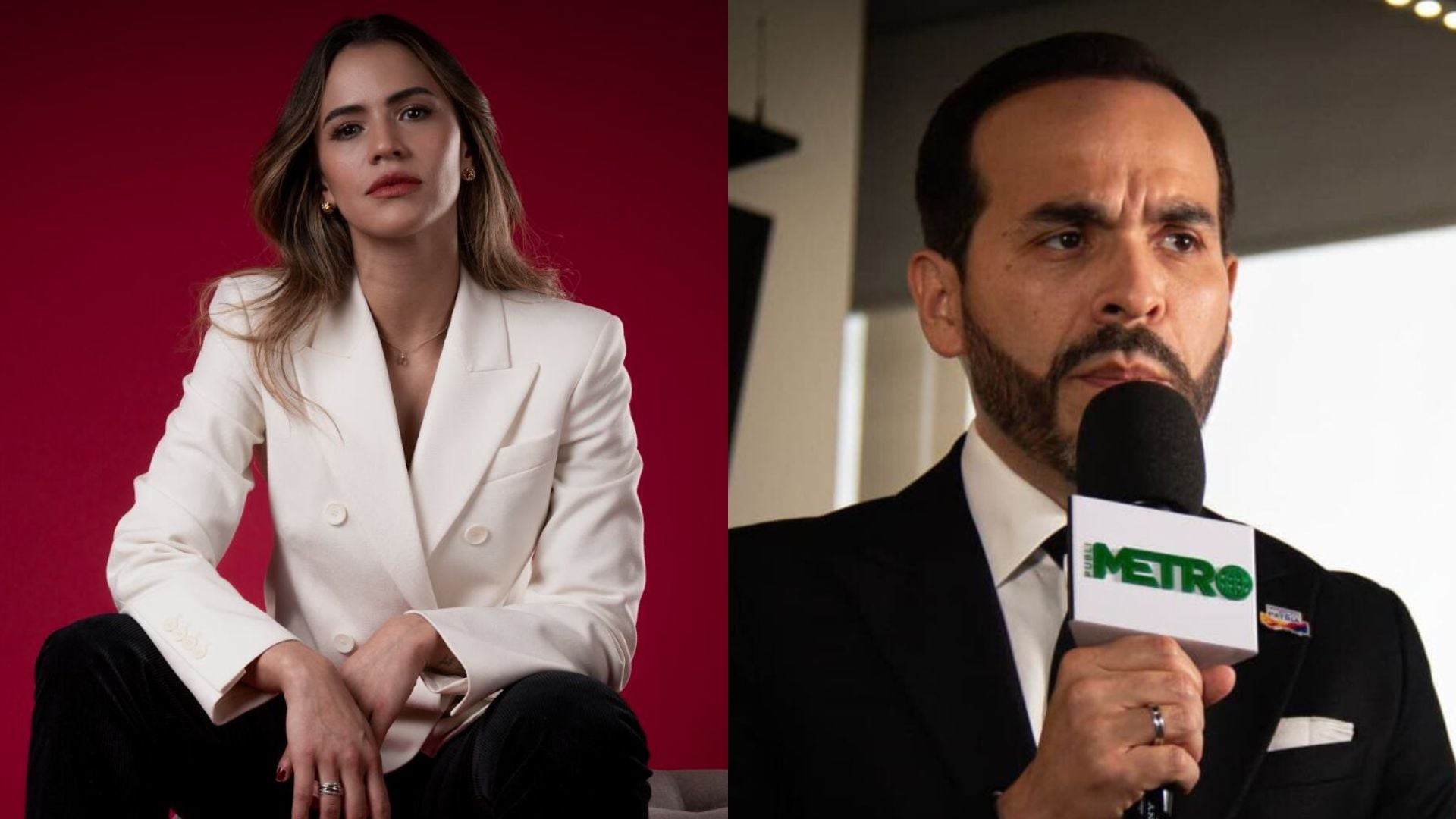 María Fernanda Carrascal y Abelardo De la Espriella, candidato presidencial