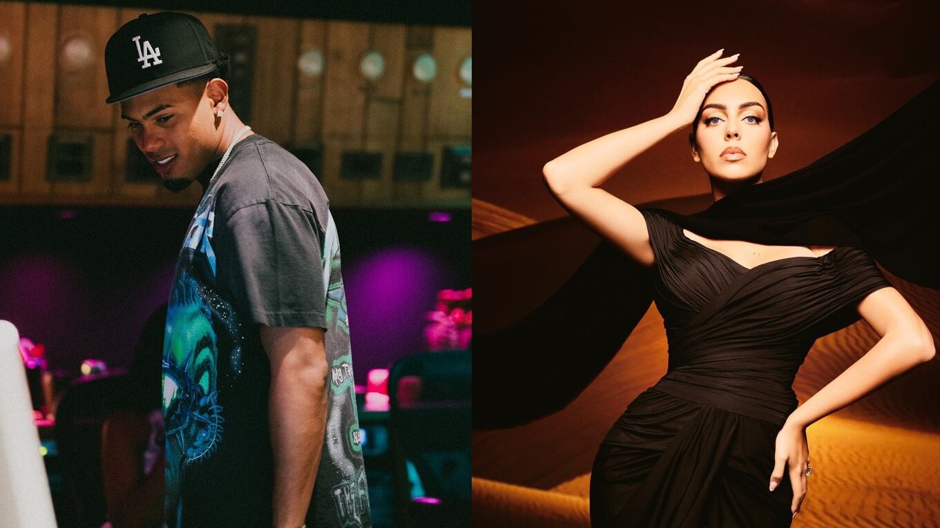 El cantante Myke Towers hizo la comparación de Georgina con Kim Kardashian tras potenciar uno de sus más recientes temas.