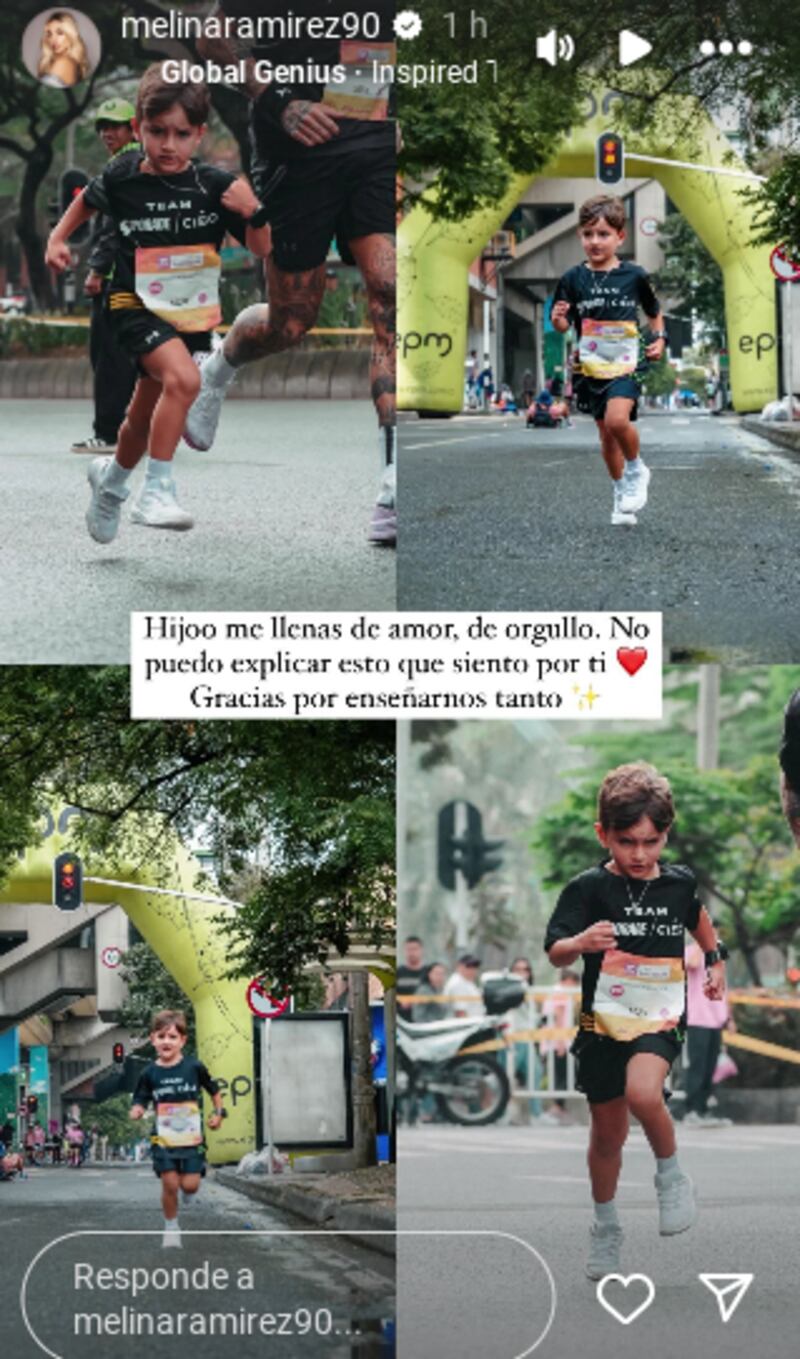 Salvador Carvajal desde las redes su madre, Melna Ramírez