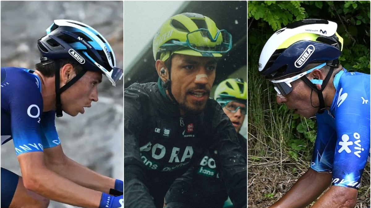 Giro de Italia: clasificación de los colombianos con Daniel Martínez en segundo lugar