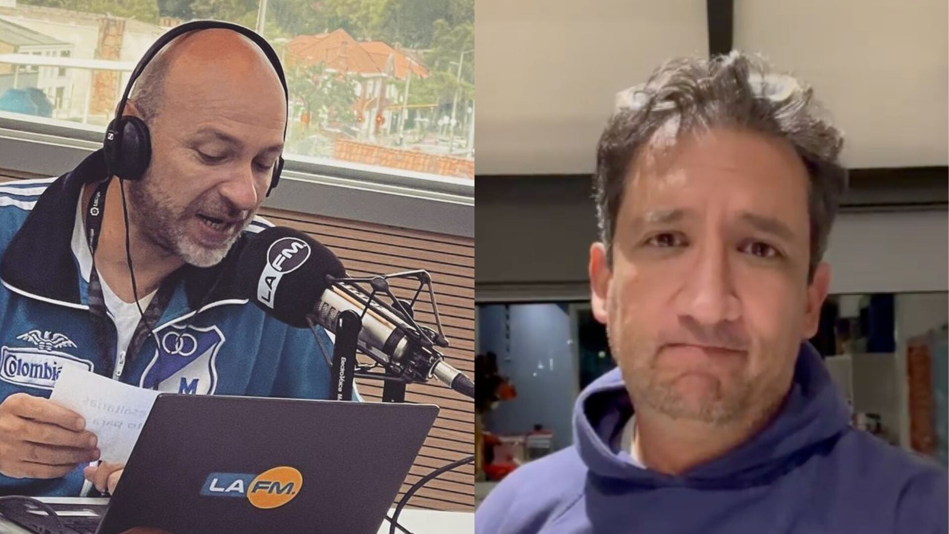 Nicolás Samper y Antonio Casale - Fotos: Redes sociales