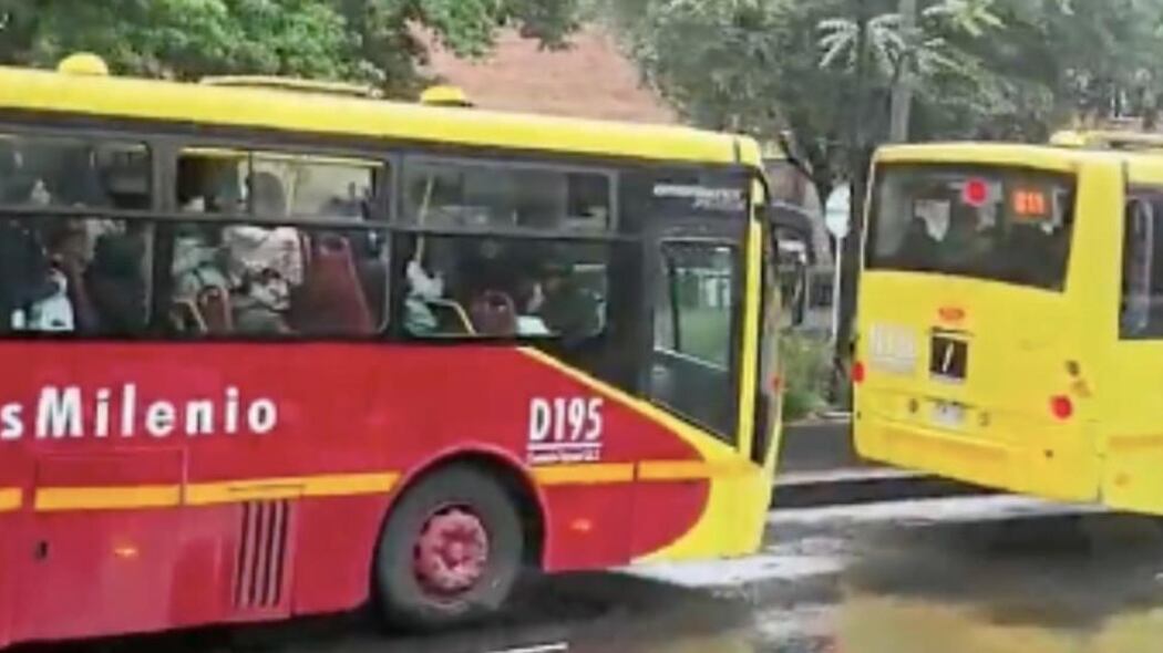 Movilidad en Bogotá a esta hora.