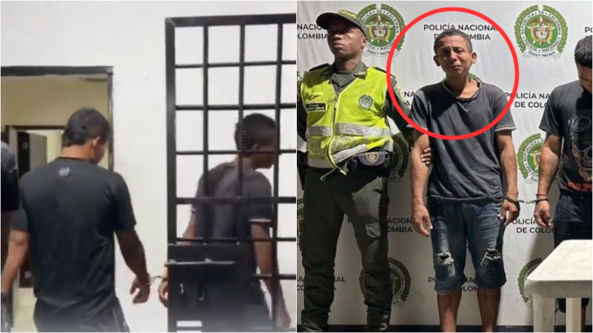 ¿Le ganó la culpa?: Ladrón lloró luego de ser arrestado en su primer robo (Redes sociales Policía de Santa Marta)