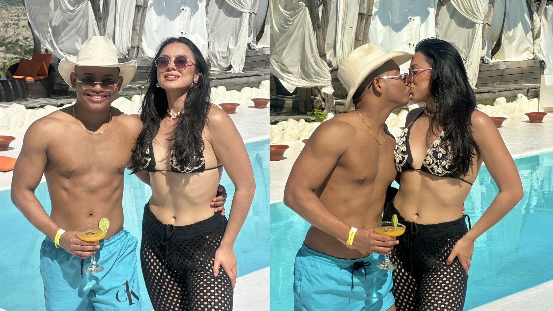 Miguel Polo Polo y su novia