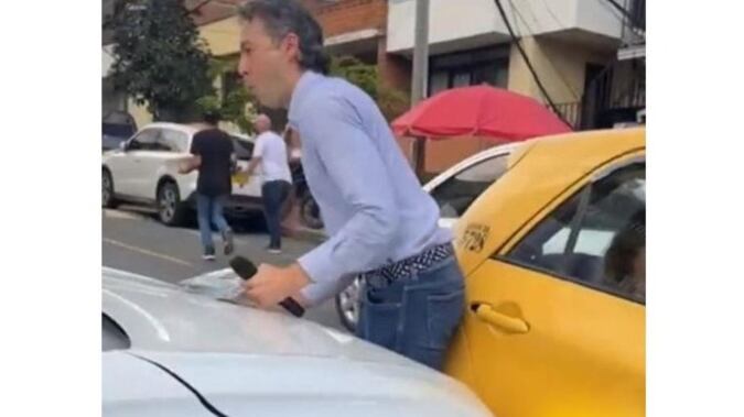 Daniel Quintero fue atropellado por un carro en Medellín.