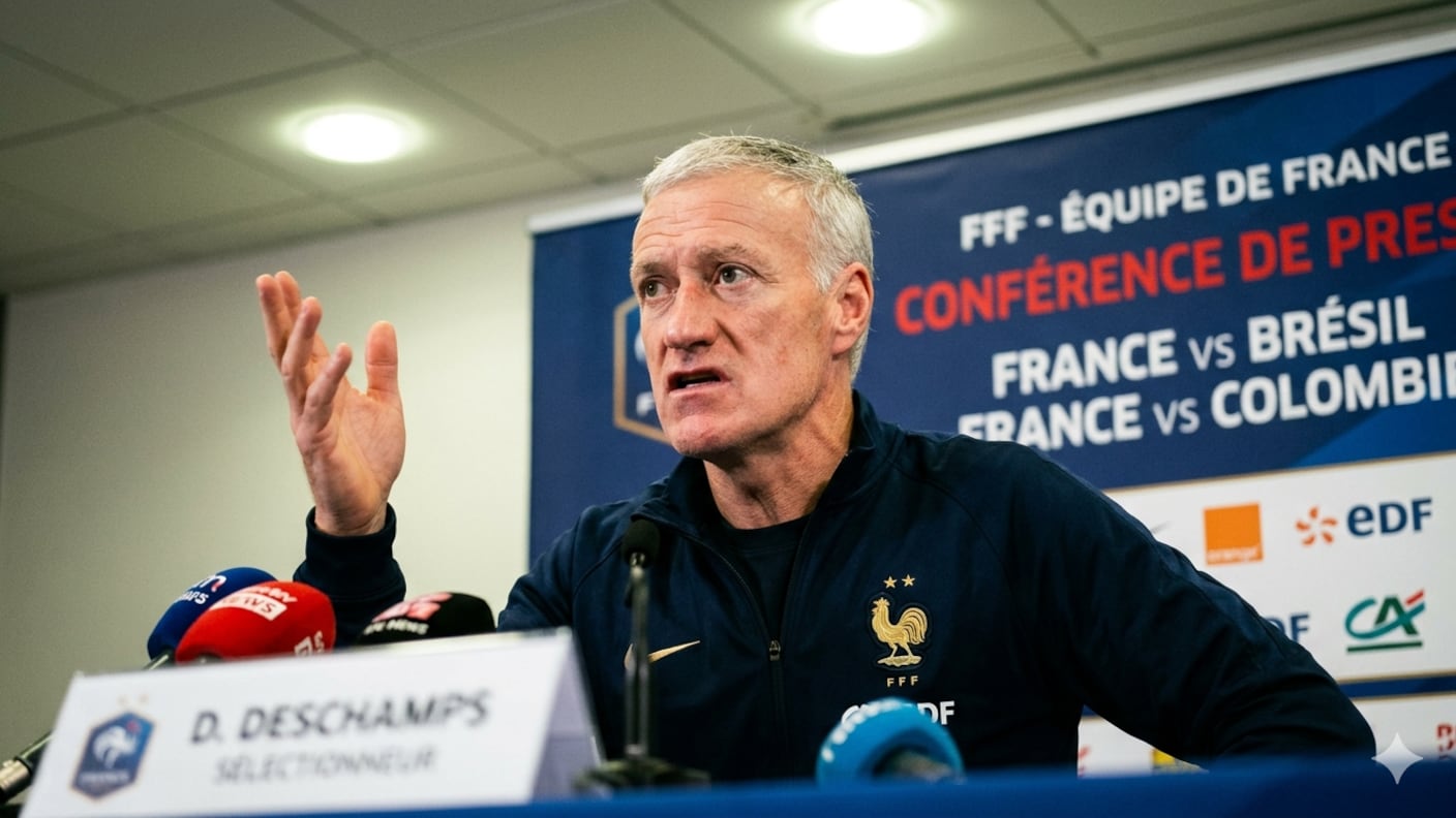 “No es ideal”, DT de Francia se quejó por los partidos amistosos contra Brasil y Colombia