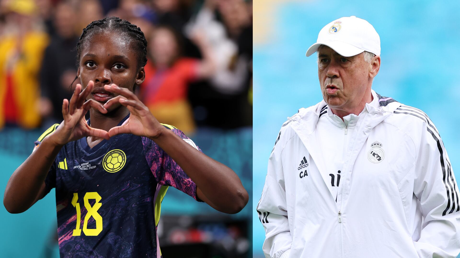 Carlo Ancelotti elogió a Linda Caicedo por su nivel en el Mundial Femenino 2023.