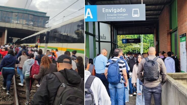 Falla en el Metro de Medellín