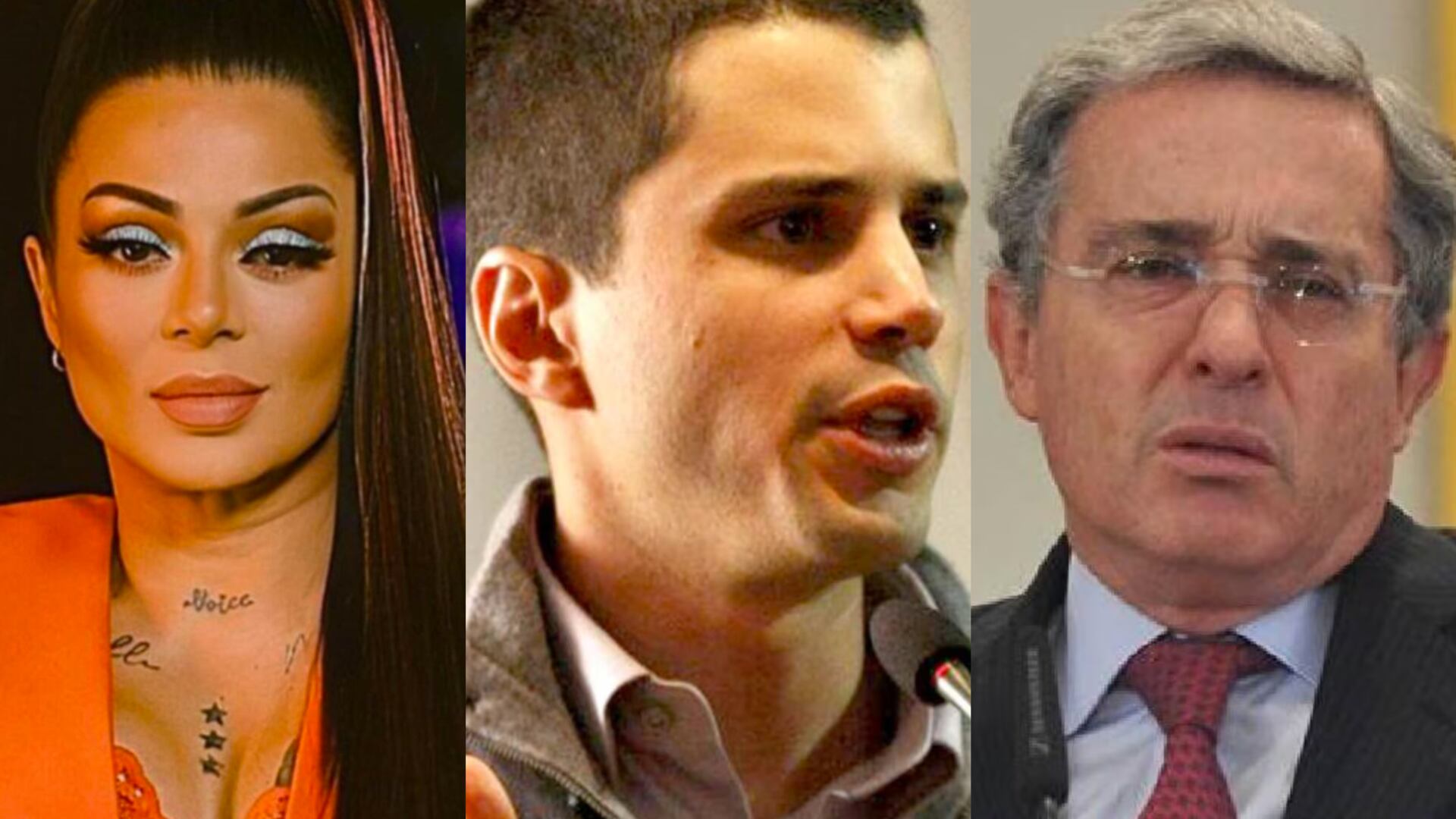 Marbelle, Tomás Uribe y Álvaro Uribe