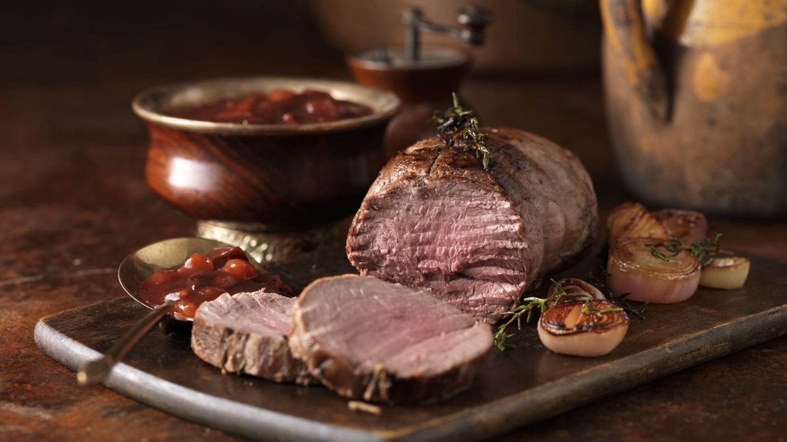 Lomo al Vino y Cacao