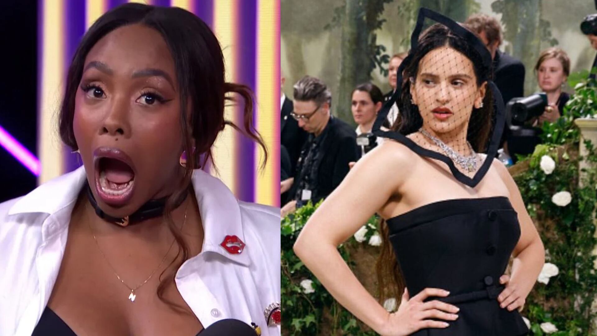 Presentadora de LCDLFC demostró que es amiga de Rosalía y se volvió viral