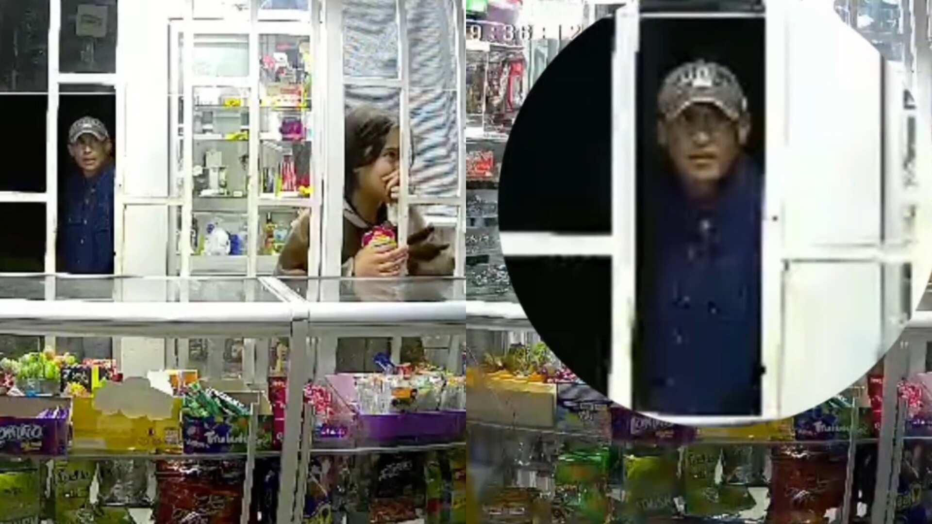 Niña pide ayuda ante la persecución de un hombre en Bogotá.