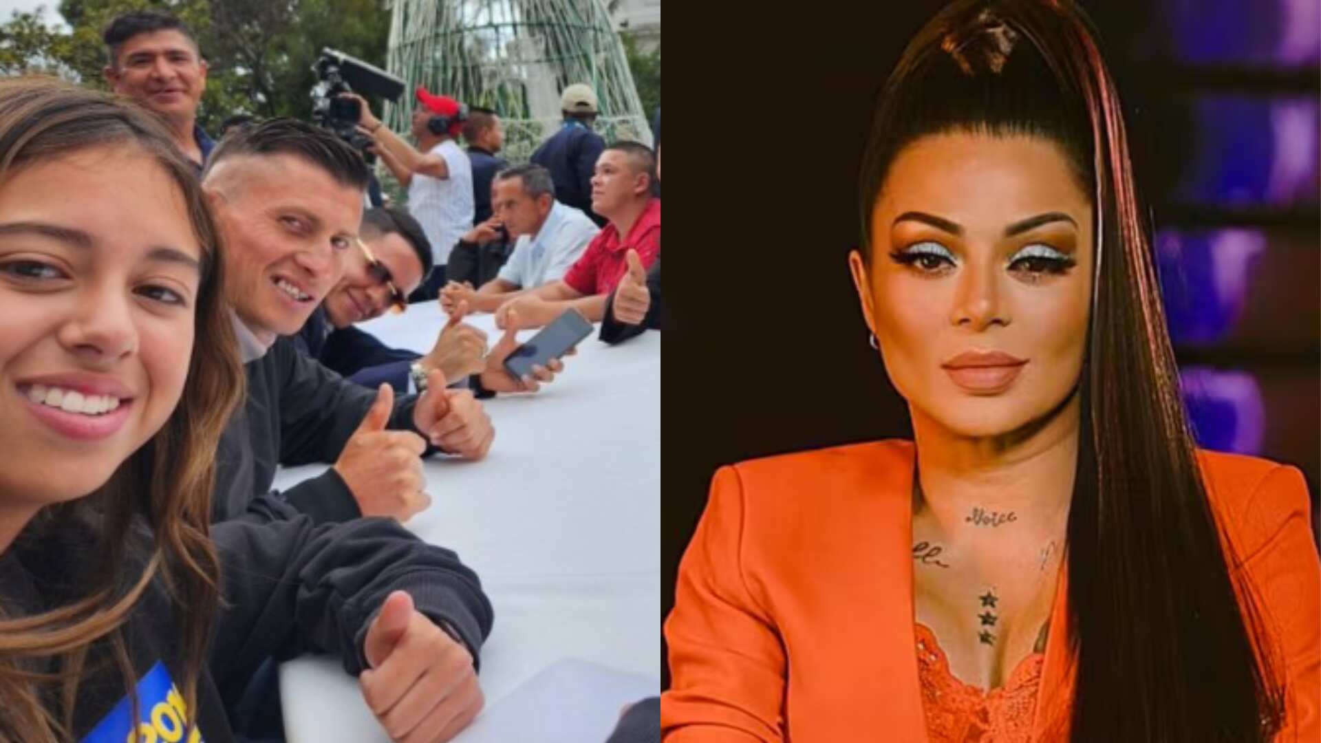 Criticas a Marbelle por decirle habitante de calle a Antonella, hija del presidente Petro