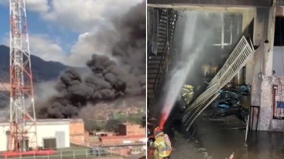 Incendio en Medellín 2023