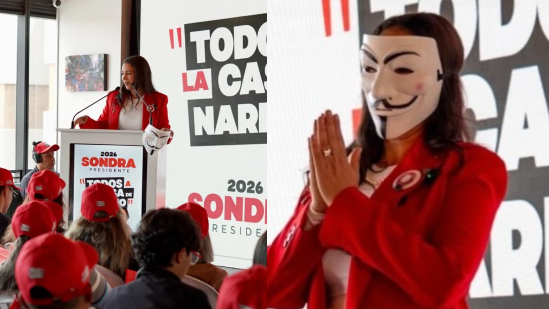 Candidata reveló secreto detrás de su nombre días antes de elecciones
