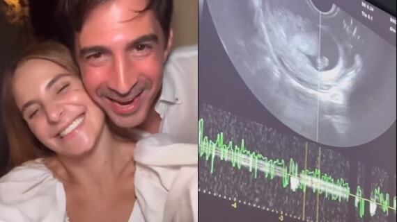 La exreina del Carnaval Marcela García y su esposo el empresario Sergio Chams mostraron la ecografía a sus seguidores en redes.