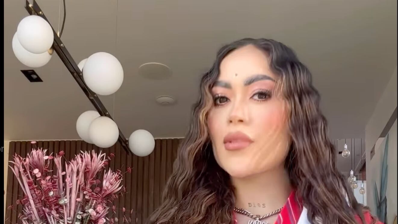 ¿No está embarazada? Usuarios de redes sociales notaron un pequeño detalle en la ‘pancita’ de ‘Epa Colombia’