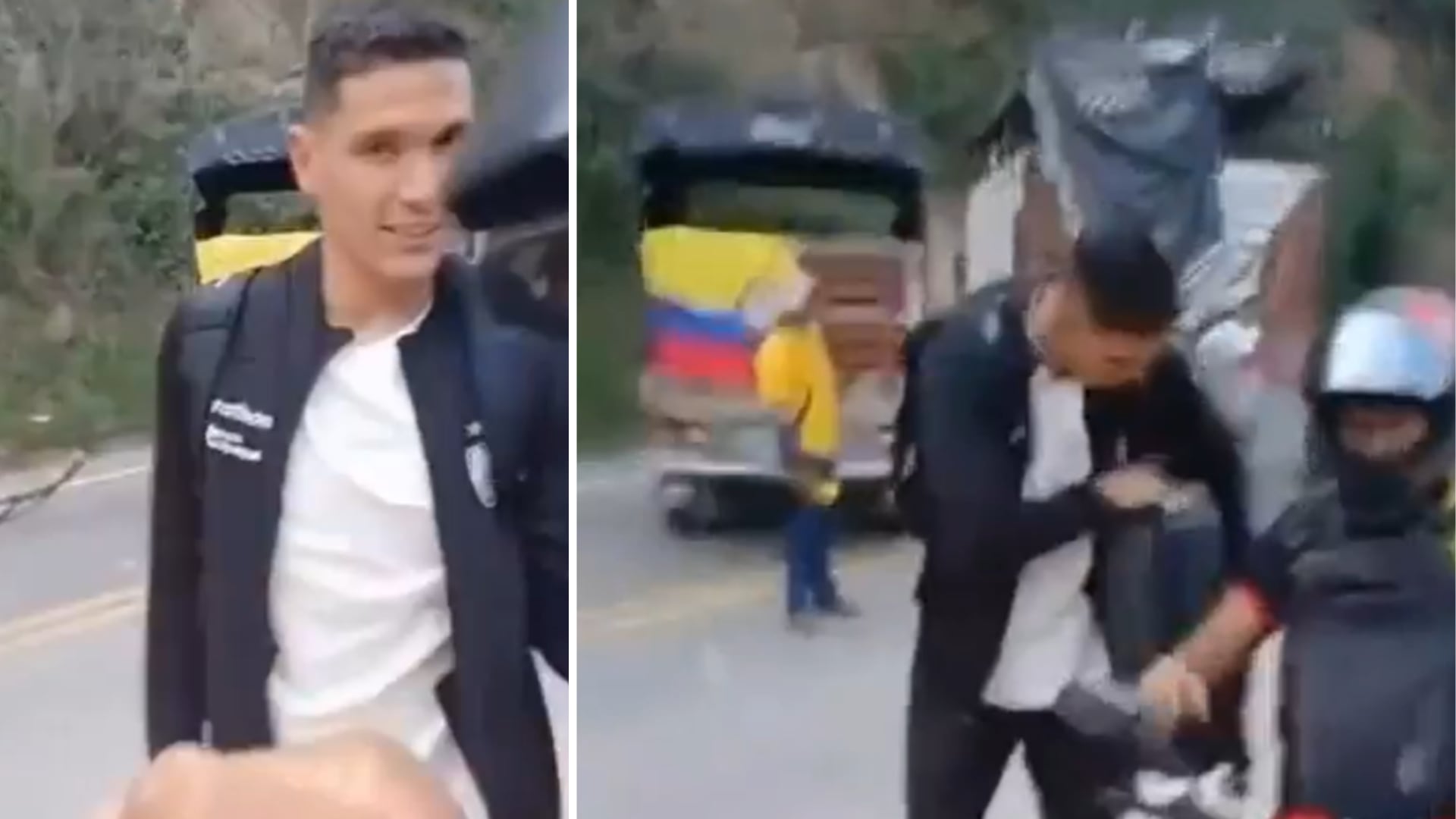 Ni Aldair Quinana se salvó del paro en Bucaramanga y le tocó ‘hacer maromas’ para conocer a su hijo