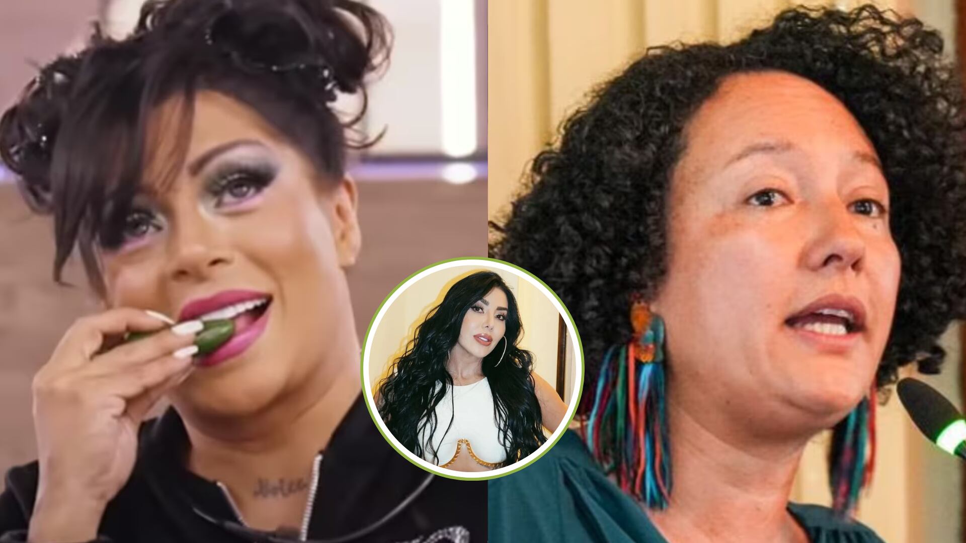 Marbelle e Isabel Zuleta.