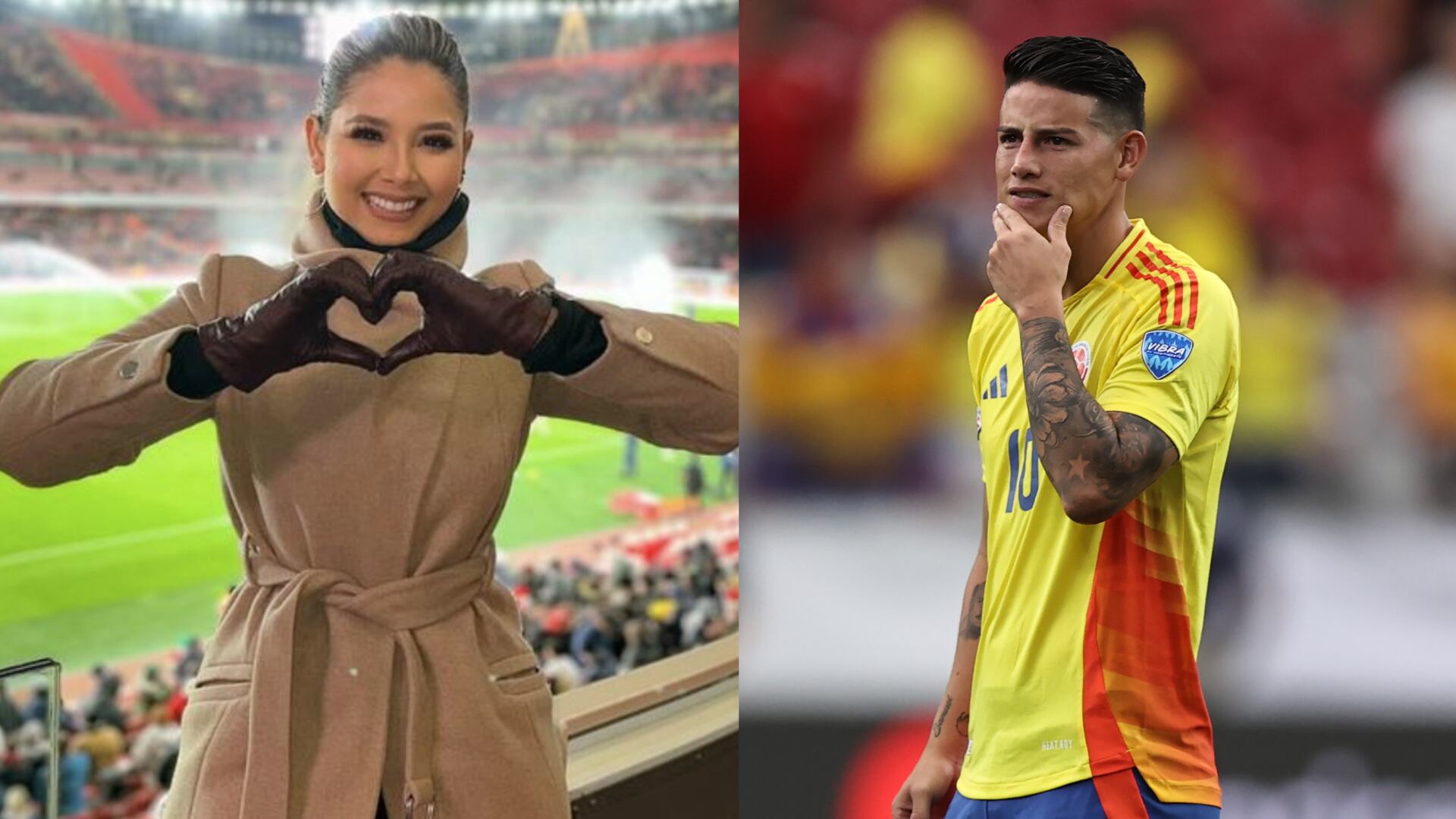 Melissa Martínez no quiere que James Rodríguez llegue al Junior de Barranquilla
