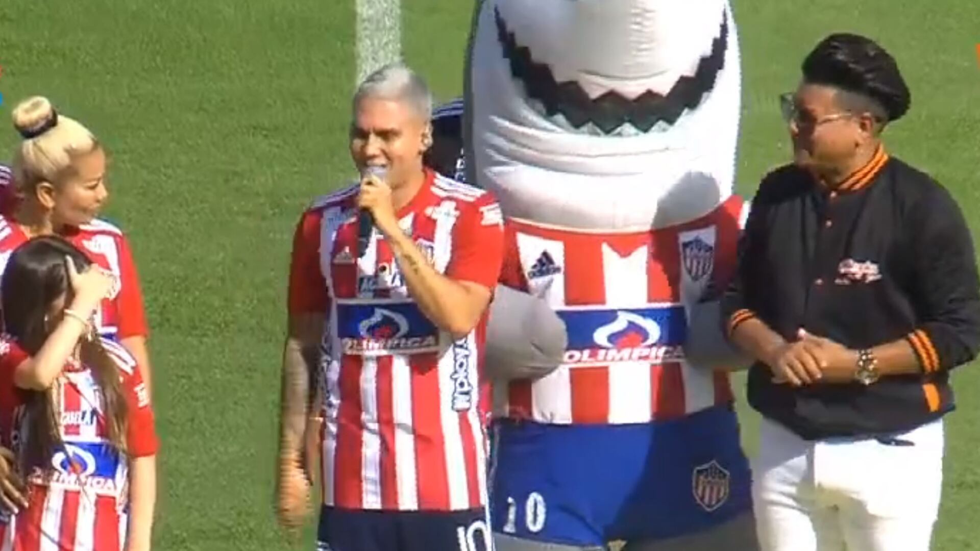 Presentación de Juna Fernando Quintero en Junior