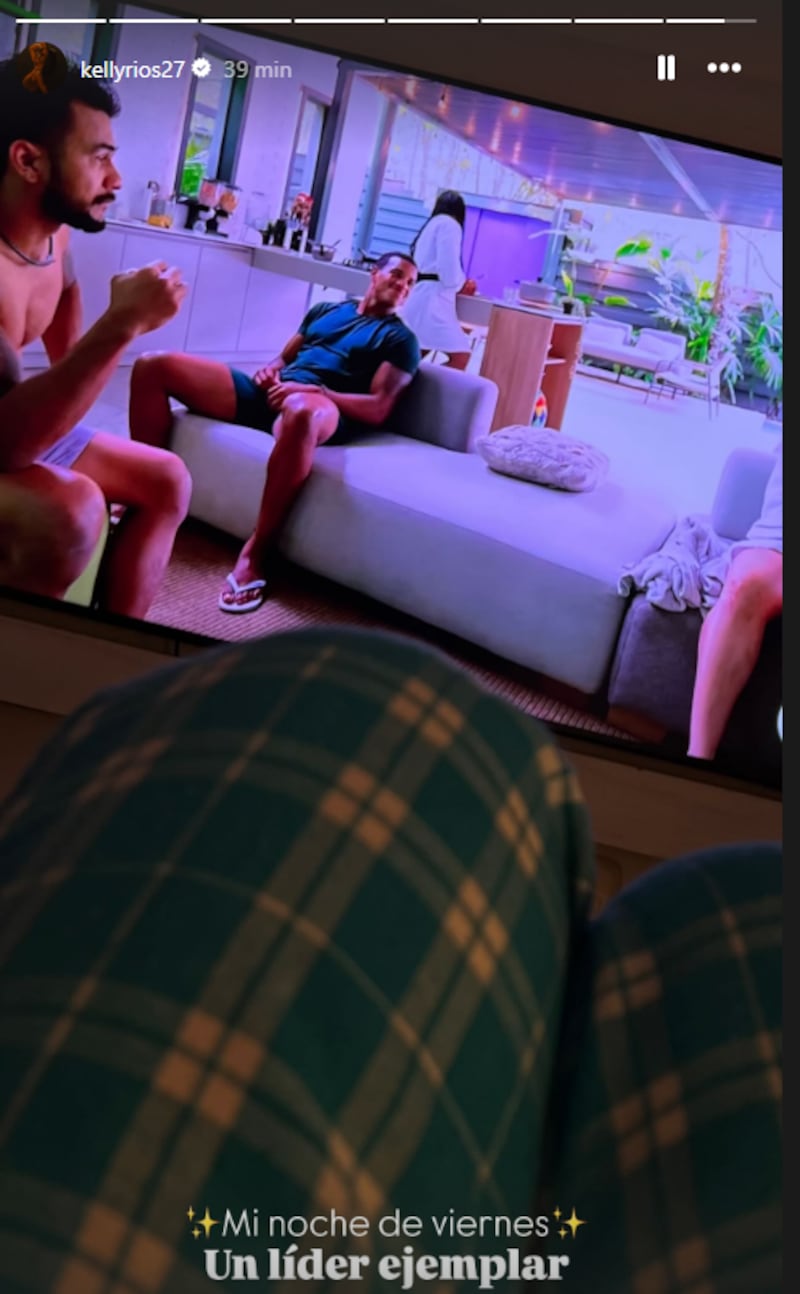 Guajira de El Desafío mostró cómo apoya a su campeón, Kevyn, desde los Estados Unidos