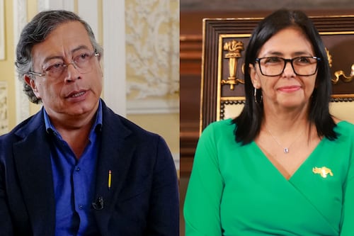 Delcy Rodríguez y Gustavo Petro hablaron por teléfono y llegaron a un importante acuerdo