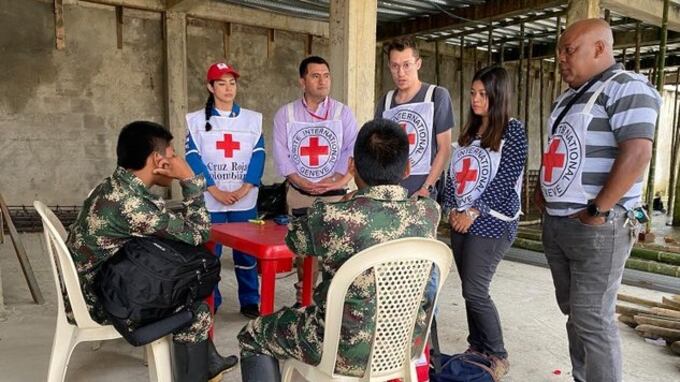 Liberación de secuestrados por las FARC en Nariño.