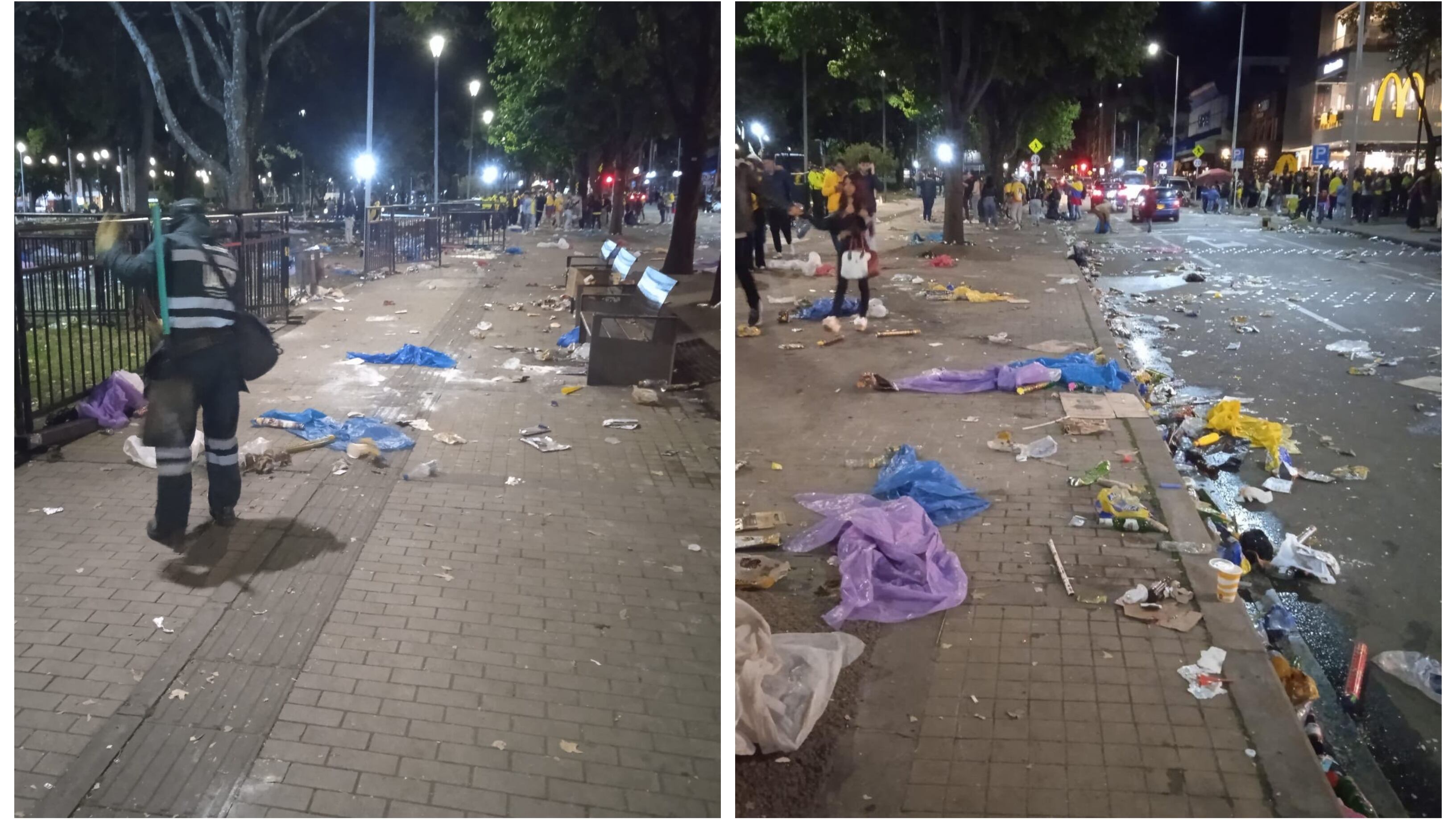 Celebración Copa América Bogotá