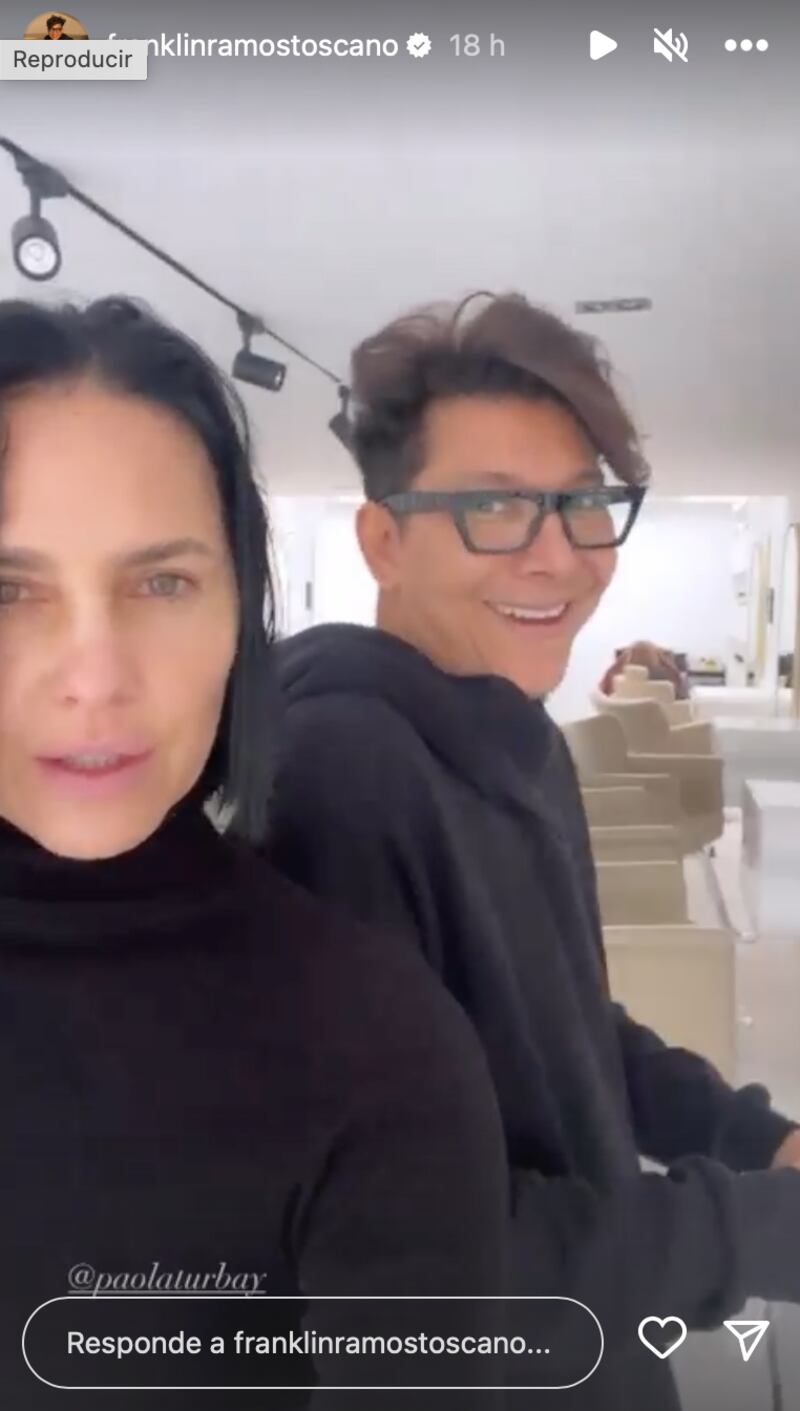 Paola Turbay y Franklin Ramos