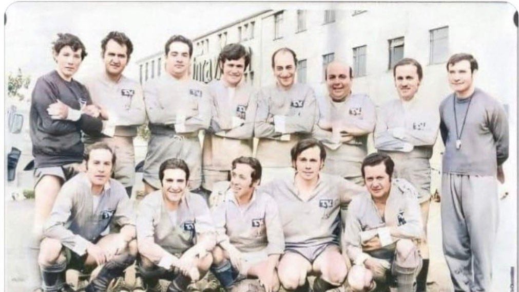 Desempolvaron foto de Hernán Peláez, Jorge Barón y otras estrellas de la televisión en sus ‘años mozos’