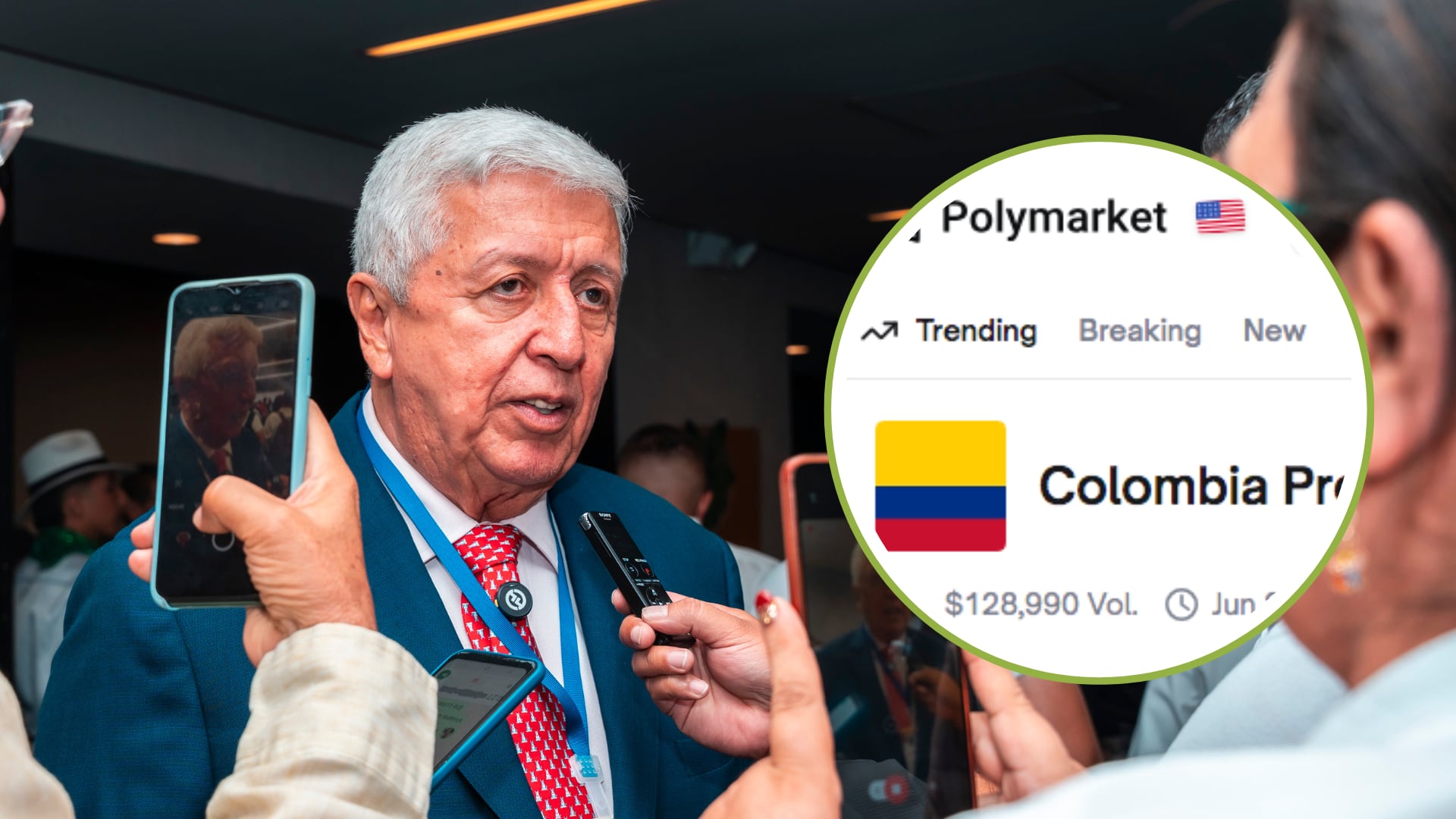 Coljuegos ordena bloqueo de Polymarket en Colombia por apuestas ilegales sobre elecciones presidenciales