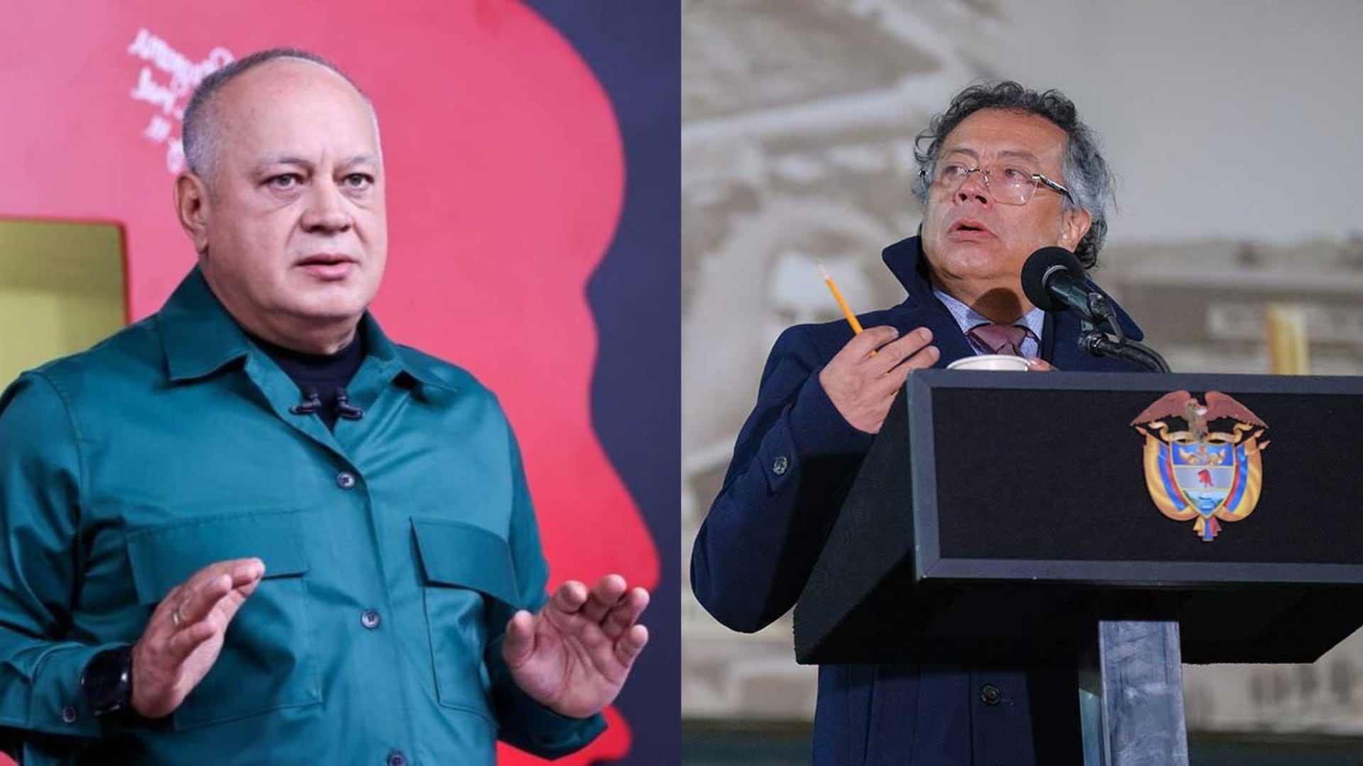 “Tarde piaste, pajarito”: El duro mensaje de Diosdado Cabello a Gustavo Petro por acusaciones sobre el ELN