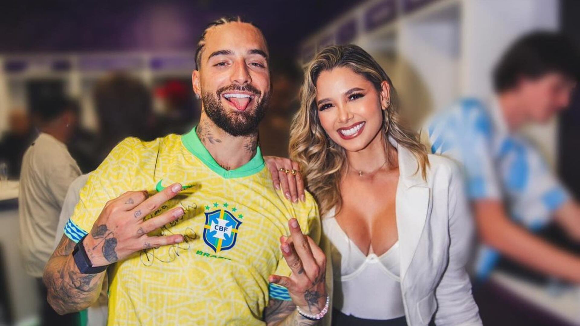 Melissa Martínez respondió a las críticas por su fotografía con Maluma.
