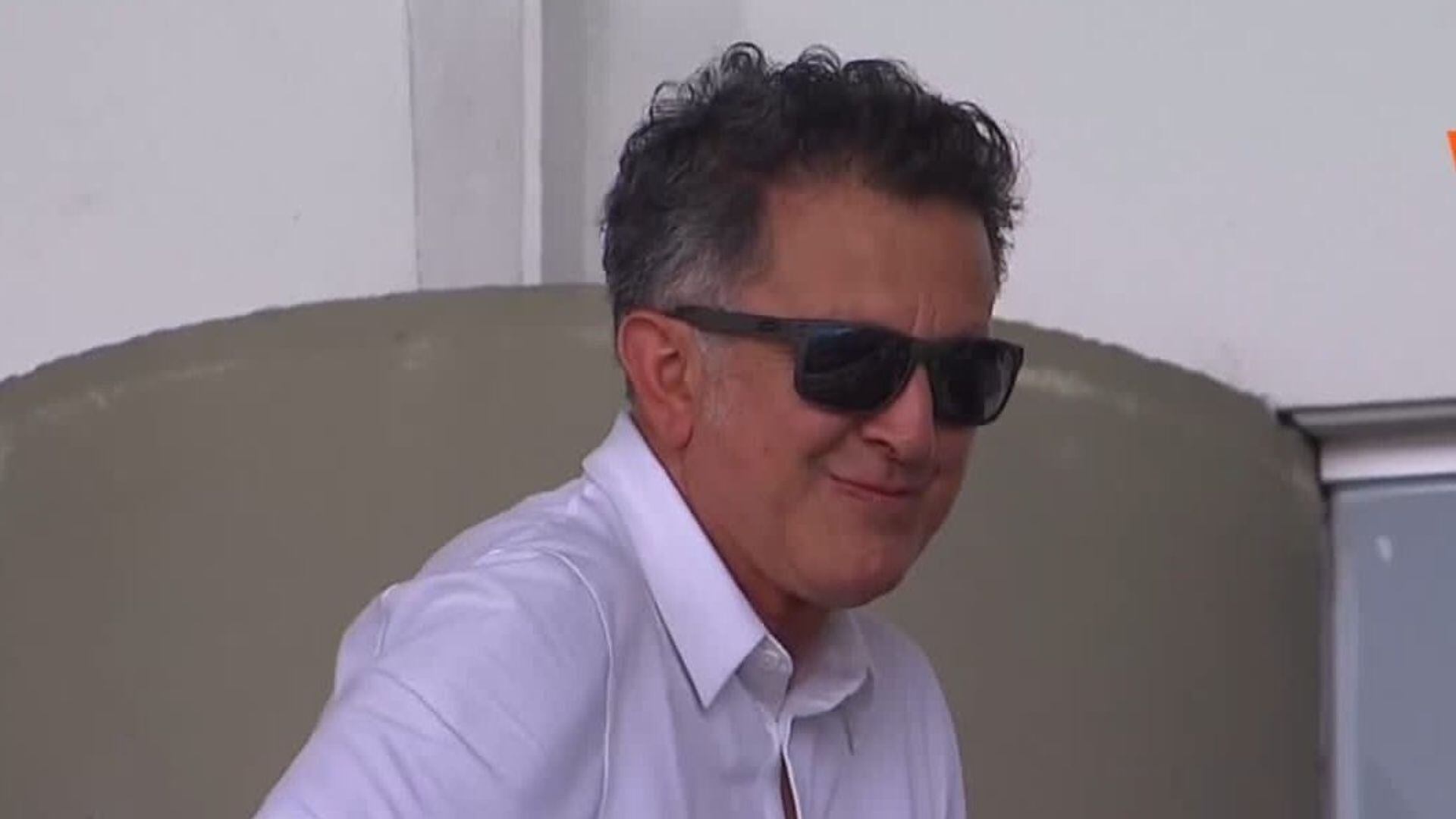 Juan Carlos Osorio fue un espectador más en partido del FPC.