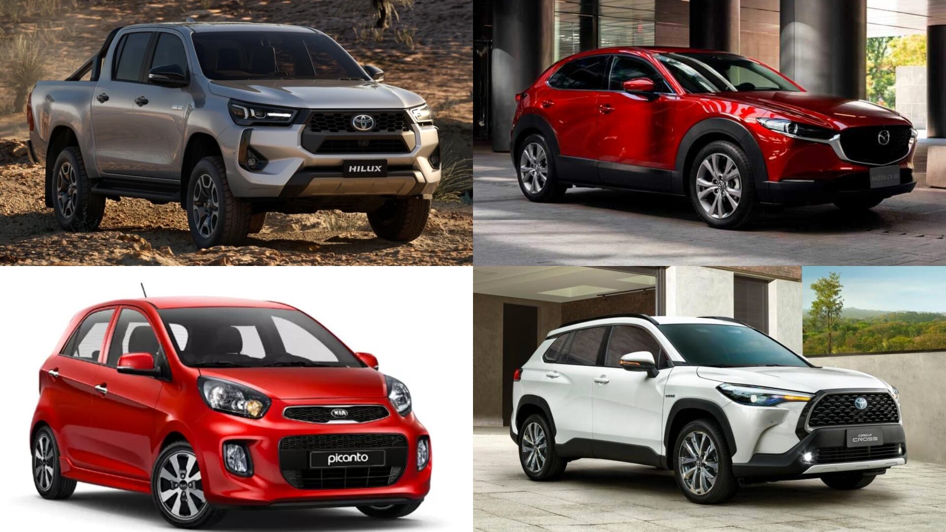 ¿Cuáles son los carros más vendidos en Colombia?