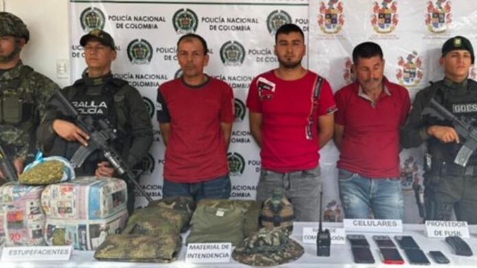 Captura de disidentes de las Farc.