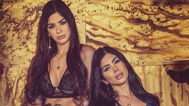 Mariana y Camila Dávalos son las gemelas más famosas del modelaje en Colombia.